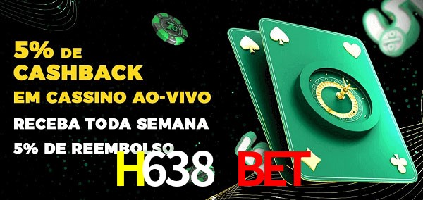 Promoções do cassino ao Vivo H638 Bet
